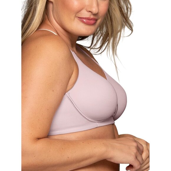 Vanity Fair Beauty Back Bra #71380 Size 42G Sheer Quartz Pink No Underwire - Picture 2 of 7